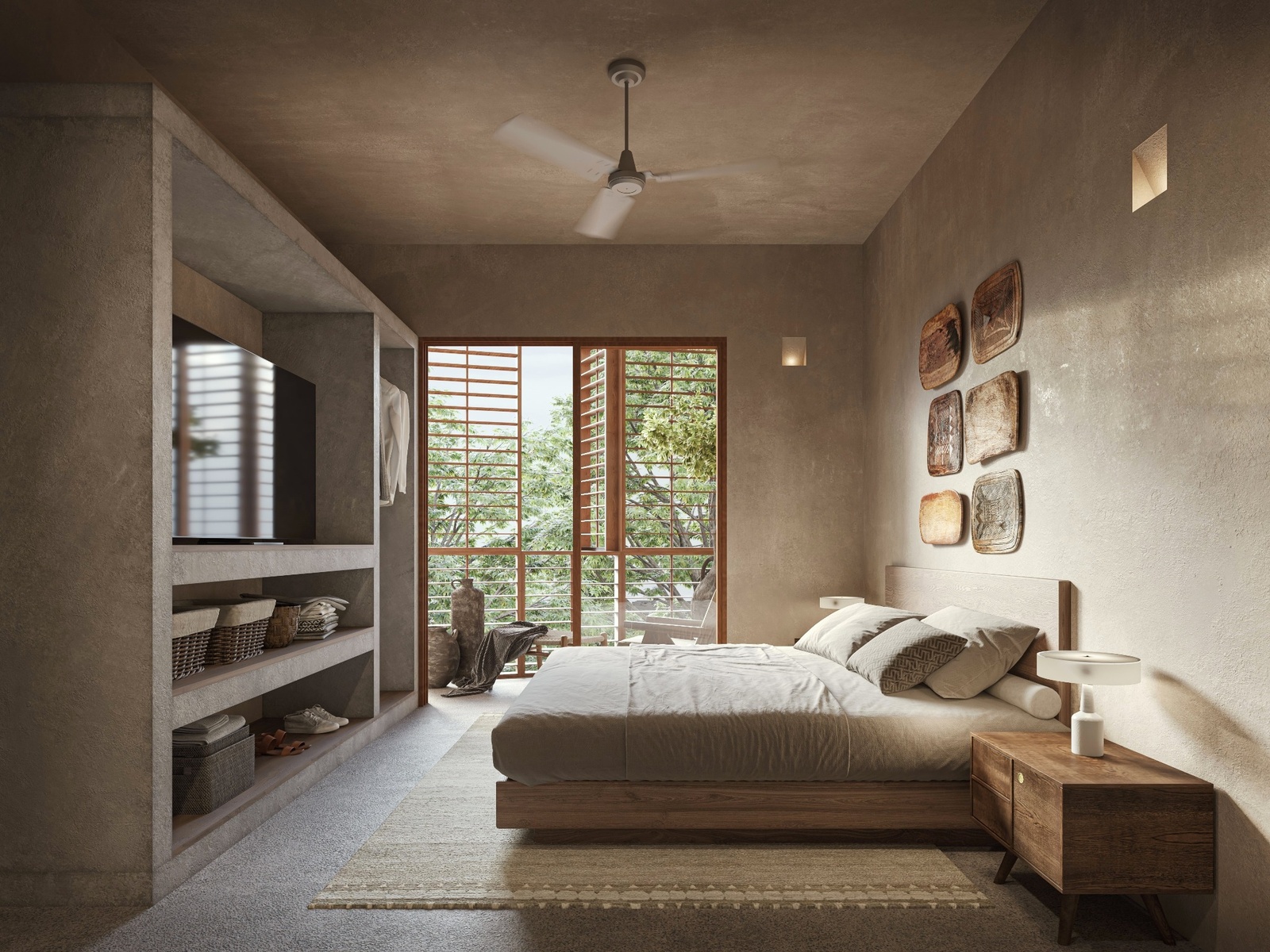 Aeheca bedroom render